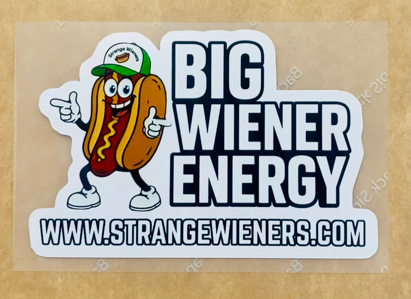 Big Wiener Sticker