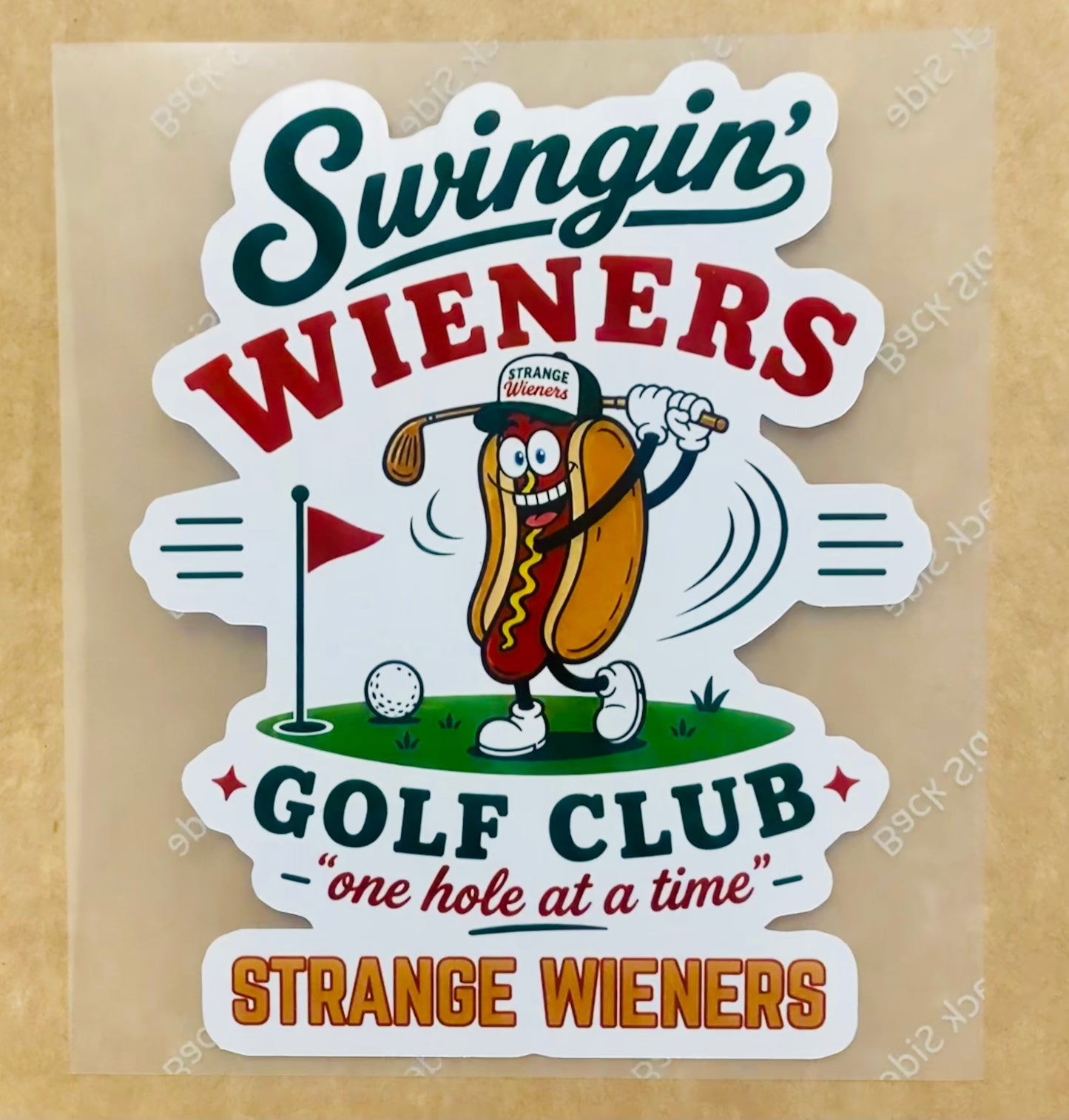 Swingin’ Wiener Sticker