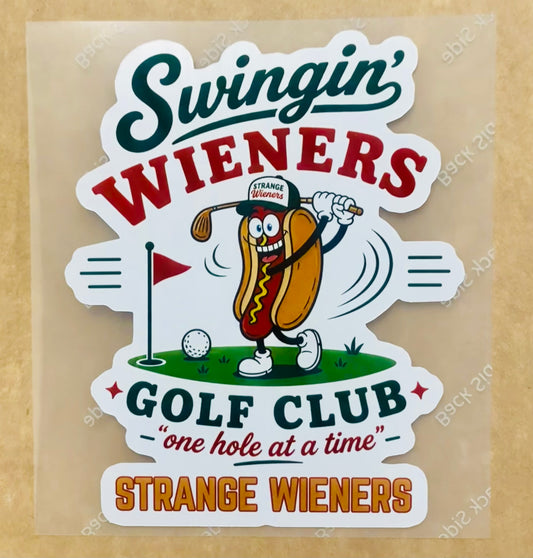 Swingin’ Wiener Sticker
